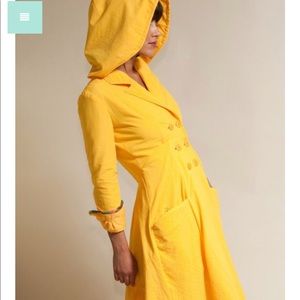 BRAND NEW (tags on) Liz Basinger rain coat.